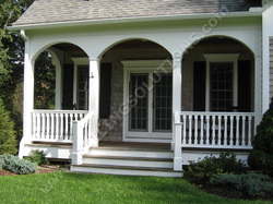 Front Porch Railing by Railing Solutions